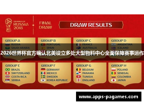 2026世界杯官方确认北美设立多处大型物料中心全面保障赛事运作